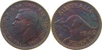 AUSTRALIA 1 PENNY GEORGE VI. (1936-1952) -