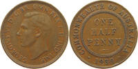 AUSTRALIA 1/2 PENNY GEORGE VI. (1936-1952) -