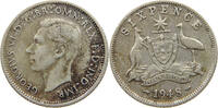 AUSTRALIA 6 PENCE GEORGE VI. (1936-1952) -