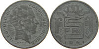 BELGIUM 5 FRANCS LEOPOLD III. (1934-1951) -