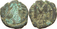 BYZANTINE EMPIRE FOLLIS JUSTIN I. 518-527 -