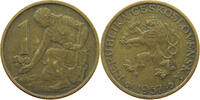 CZECHOSLOVAKIA 1 KORUNA -