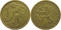 CZECHOSLOVAKIA 1 KORUNA -