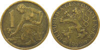 CZECHOSLOVAKIA 1 KORUNA -