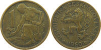 CZECHOSLOVAKIA 1 KORUNA -