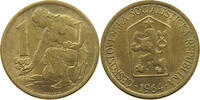 CZECHOSLOVAKIA 1 KORUNA -
