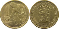 CZECHOSLOVAKIA 1 KORUNA -