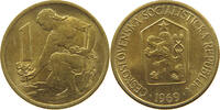 CZECHOSLOVAKIA 1 KORUNA -