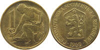 CZECHOSLOVAKIA 1 KORUNA -