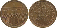 CZECHOSLOVAKIA 10 HALERU -