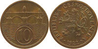 CZECHOSLOVAKIA 10 HALERU -