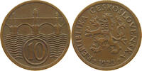 CZECHOSLOVAKIA 10 HALERU -
