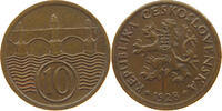 CZECHOSLOVAKIA 10 HALERU -