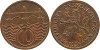 CZECHOSLOVAKIA 10 HALERU -