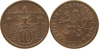 CZECHOSLOVAKIA 10 HALERU -