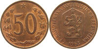 CZECHOSLOVAKIA 50 HALERU -