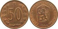 CZECHOSLOVAKIA 50 HALERU -