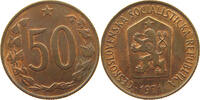 CZECHOSLOVAKIA 50 HALERU -