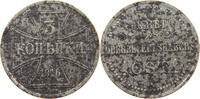 GEBIET DES OBERBEFEHLSHABERS OST 3 KOPEKS -