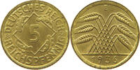 DRITTES REICH 5 REICHSPFENNIG 1936 E VZ