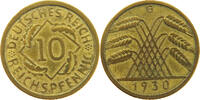 10 REICHSPFENNIG 1930 G WEIMARER REPUBLIK  SS