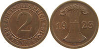 WEIMARER REPUBLIK 2 RENTENPFENNIG -