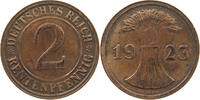 WEIMARER REPUBLIK 2 RENTENPFENNIG -