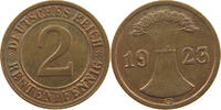 WEIMARER REPUBLIK 2 RENTENPFENNIG -