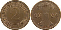 WEIMARER REPUBLIK 2 RENTENPFENNIG -