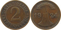 WEIMARER REPUBLIK 2 RENTENPFENNIG DIE ERROR -