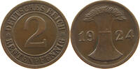 WEIMARER REPUBLIK 2 RENTENPFENNIG -