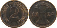 WEIMARER REPUBLIK 2 RENTENPFENNIG -