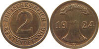 WEIMARER REPUBLIK 2 RENTENPFENNIG -