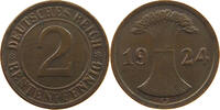 WEIMARER REPUBLIK 2 RENTENPFENNIG EDGE ERROR -