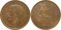 GREAT BRITAIN 1 PENNY GEORGE V. (1910-1936) -