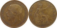 GREAT BRITAIN 1 PENNY GEORGE V. (1910-1936) -