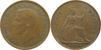 GREAT BRITAIN 1 PENNY GEORGE VI. (1936-1952) -