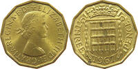 GREAT BRITAIN THREEPENCE ELIZABETH II. (1952-2022) -