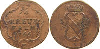 Baden-Durlach 1/4 kreuzer Karl Friedrich 1738-1806. -