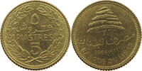 LEBANON 5 PIASTRES -