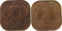 MALAYA AND BRITISH BORNEO 1 CENT ELIZABETH II. (1952-2022) -