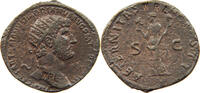 ROME EMPIRE DUPONDIUS Hadrian 117-138 RESTRIKE COPY NACHPRÄGUNG -