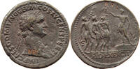 ROME EMPIRE SESTERTIUS Domitian 81-96 RESTRIKE COPY NACHPRÄGUNG -