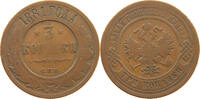 RUSSIA EMPIRE 3 KOPEKS ALEXANDER II. (1855-1881) -