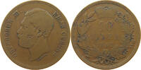 SERBIA 10 PARA MICHAEL OBRENOVIC III. (1860-1868) MEDAL ALIGNMENT -