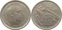 SPAIN 50 PESETAS FRANCISCO FRANCO (1939-1975) -