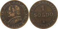 VATICAN 1 SOLDO PIUS IX. (1846-1878) -