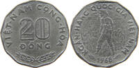 20 DONG 1968 VIETNAM ZINC FORGERY FÄLSCHUNG SS