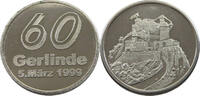 BRD MEDAILLE 60 JAHRE GERLINDE 5. MÄRZ 1999 -