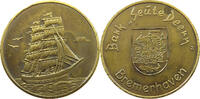 BRD MEDAILLE BANK SEUTE DEERN BREMERHAVEN -
